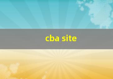 cba site